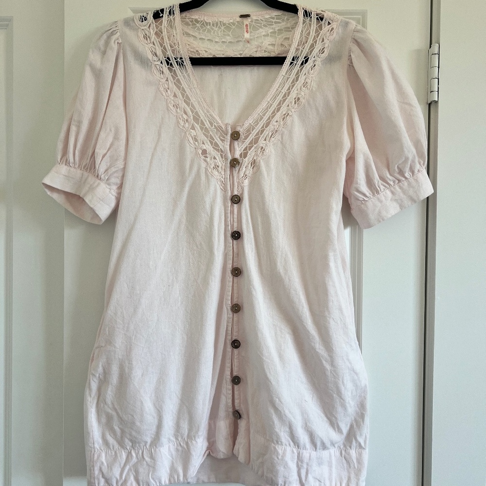 Free People Light Pink Dress